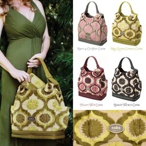 Petunia Pickle Bottom Key Lime Cream Cake Baby Bag